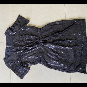 Sequin black dress